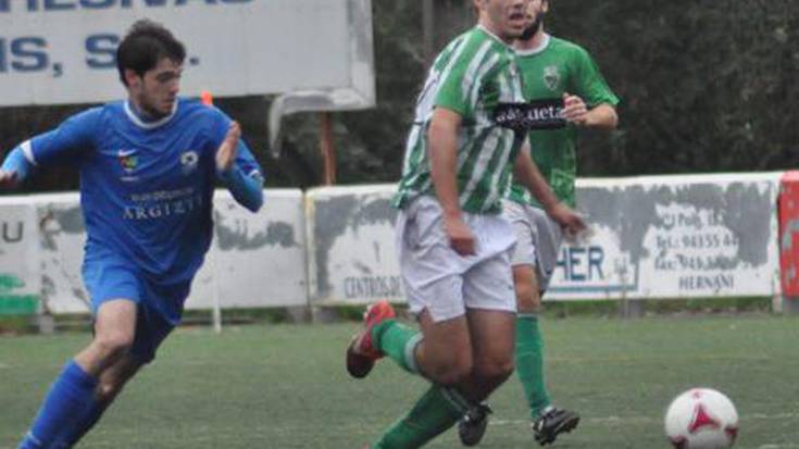 1-4 galdu zuen Hernanik atzo
