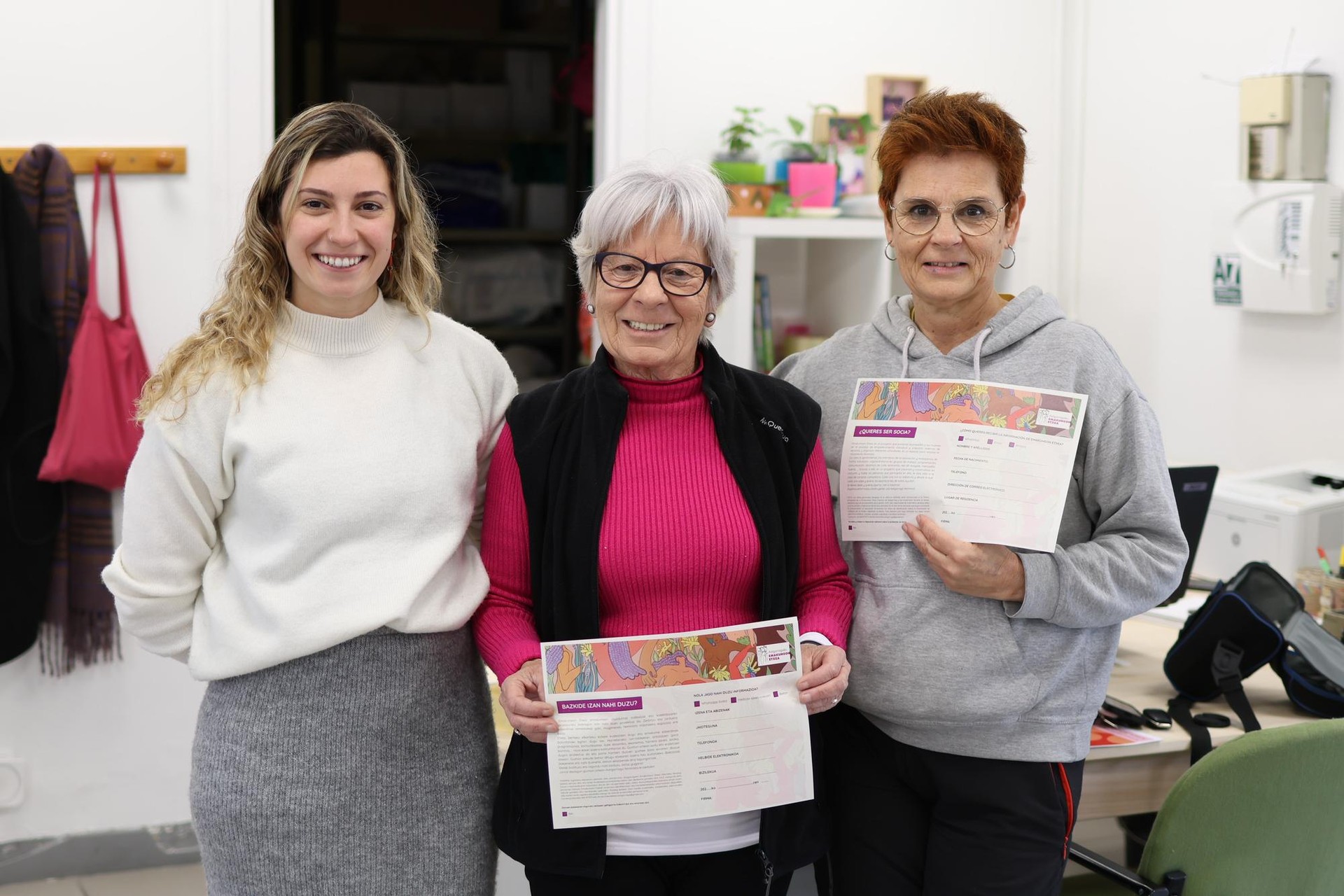 «Gizarteak behar duen proiektua da garatzen ari garena: proiektu berdinzale, antiarrazista eta feminista»