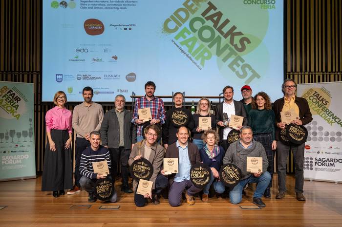 Alemaniako Cydonia sagardoa berezitu da 204 sagardoen artean