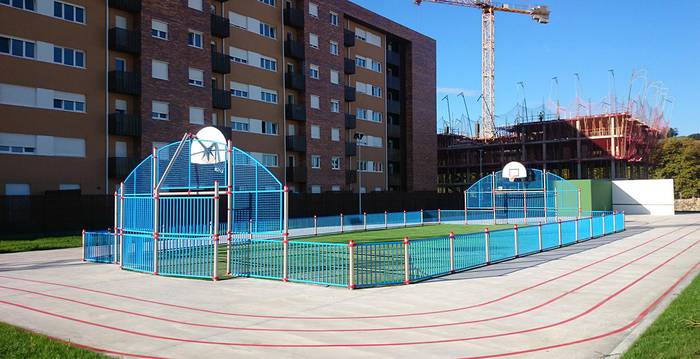 Kirol desberdinak praktikatzeko gunea zabalik dago dagoeneko