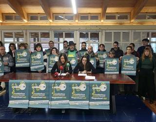 Bilbon gaur eguerdian, manifestazioa