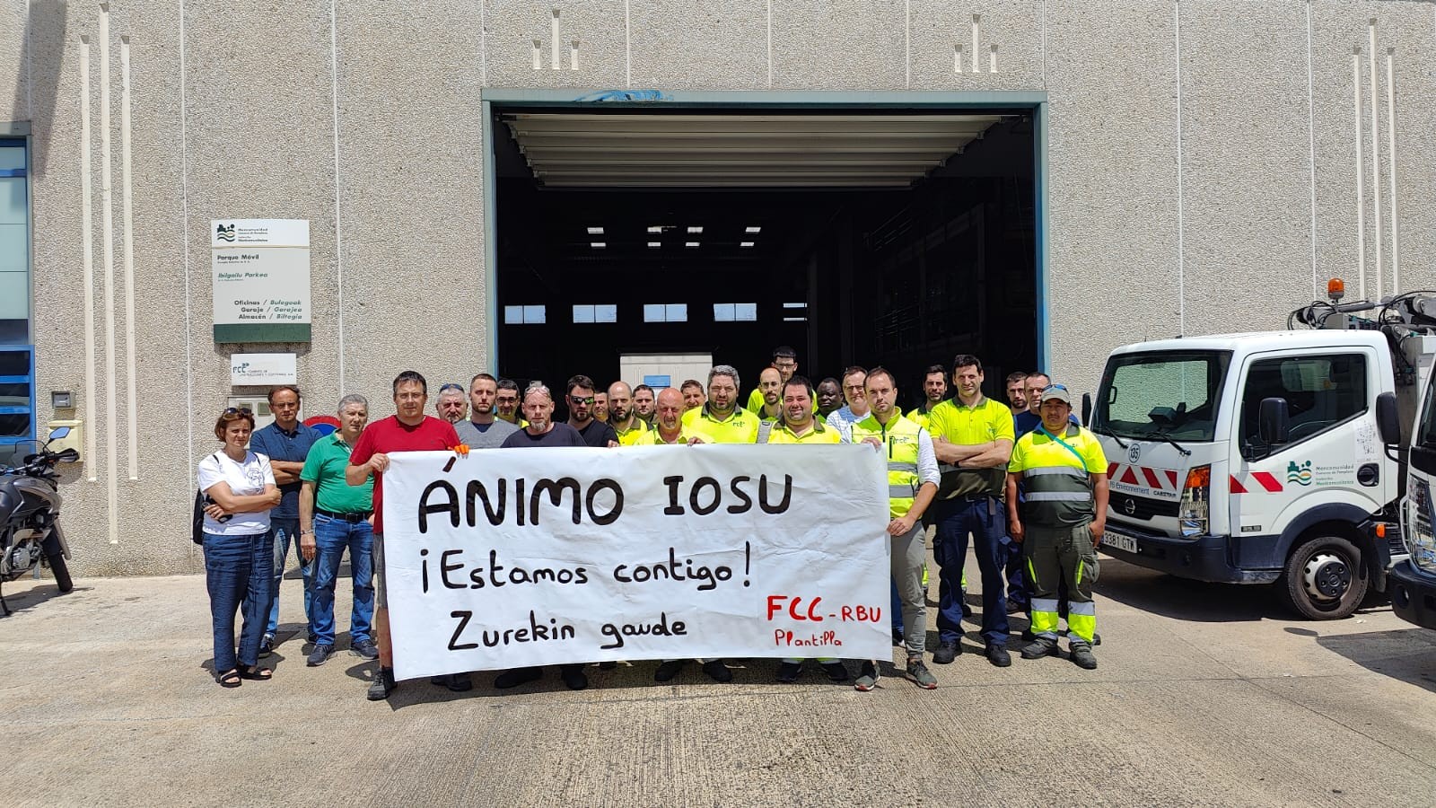 FCCn lanean hildako lagilearekiko elkartasun kontzentrazioa, Zubiondon