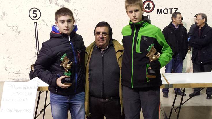 Iker Salaberria azpitxapeldun, Gartzaronen