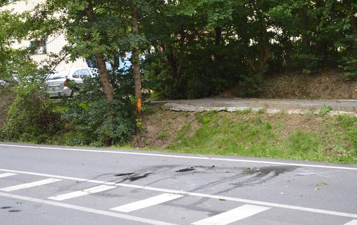 Kotxe bat irauli egin da gaur goizean