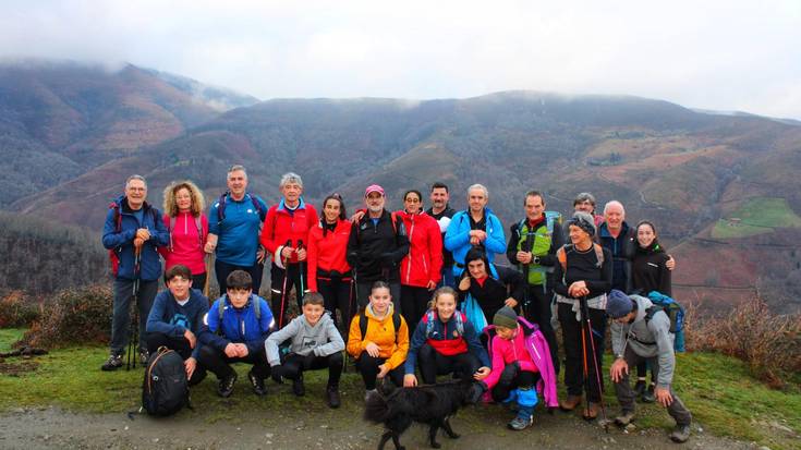 Mandoegira egindako irteerarekin amaitu zuten urtea goizuetarrek