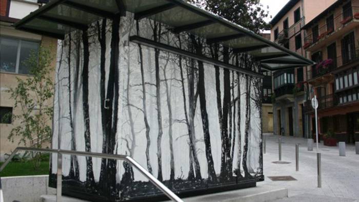 Lehiaketan berriz, Zinkoeneako  kioskoa
