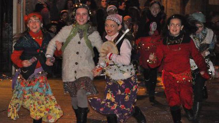 Santa Ageda, Kaldereroak,  eta Inauteriak, otsailean nagusi