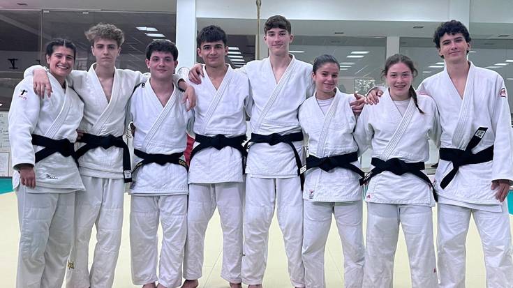 7 judoka hernaniar, graduz igarotzeko azterketetan