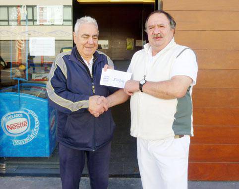 Francisco Murianarentzat, Dorronsoroko  500 euroak. 