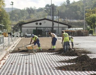 Hilabete bukaerarekin batera amaituko dituzte Zarkumendegiko aparkalekuko obrak