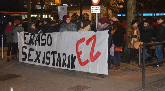Herritarrak elkarrekin, indarkeria matxistaren azkeneko kasuak salatzeko
