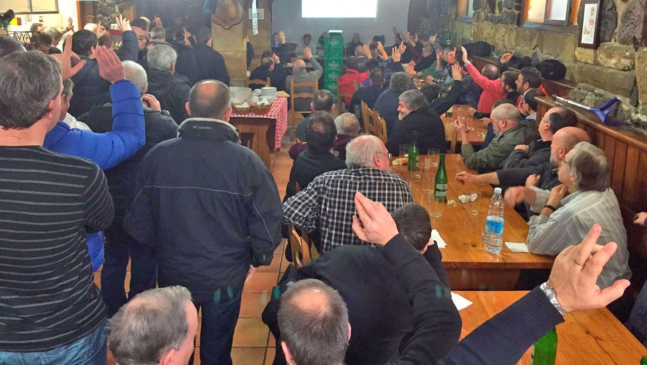 Sagardo Eguna bihar, Txantxangorri elkartean
