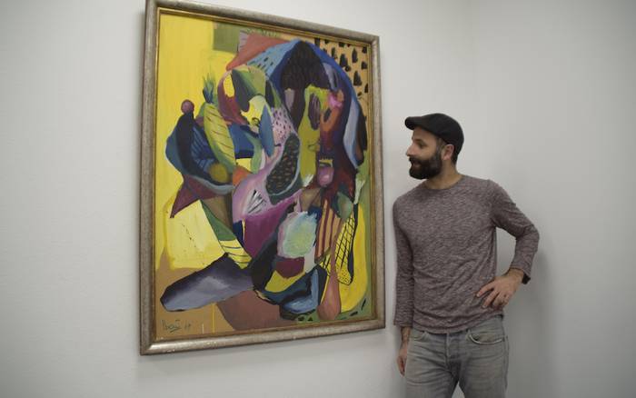 Pintura saio magistrala, Erriberan