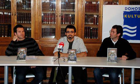 `Ez obeditu inori´nobela aurkeztu zuen atzo 
Mikel Peruarenak, Donostiako XIX. mende ezezaguna eta eguneroko bizipen ezagunak uztartzen dituena