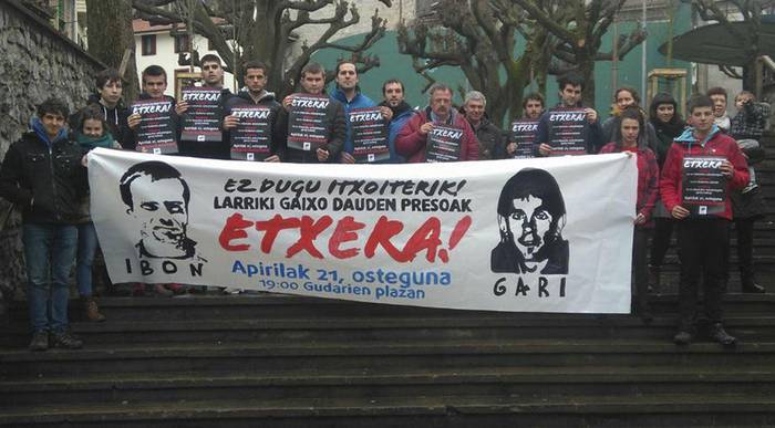 «Berebizikoa da larriki gaixo dauden preso politikoak askatzea»