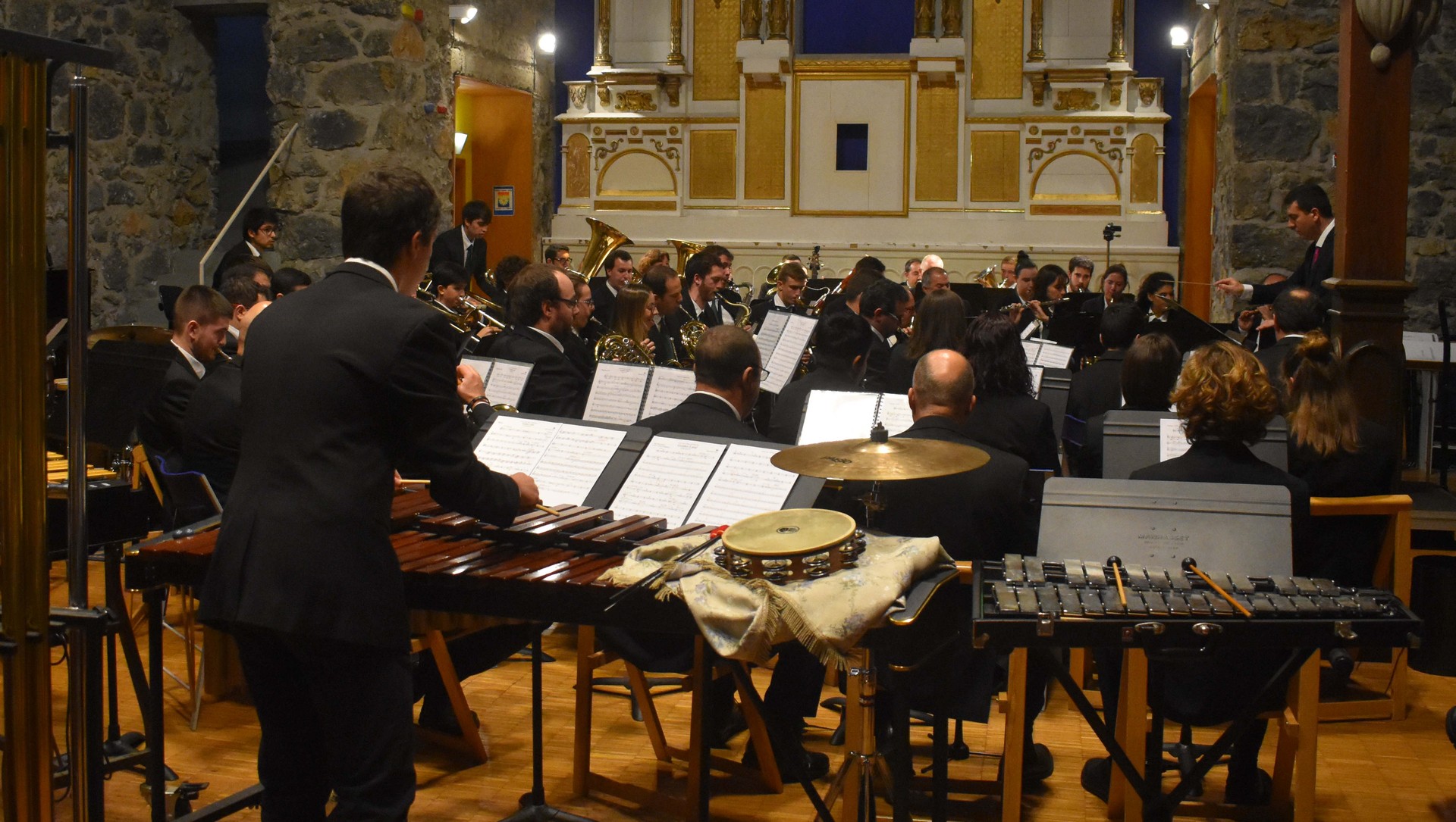 Kontzertu berezia etzi, Musika Bandak