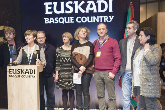 Sagardoetxea Fiturren izan da, Euskadiko gastronomia  bisitariei ezagutarazteko asmoz