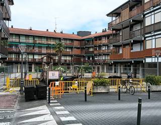Udala egokitzapen-lanak egiten  ari da Lanberri haur-parkean